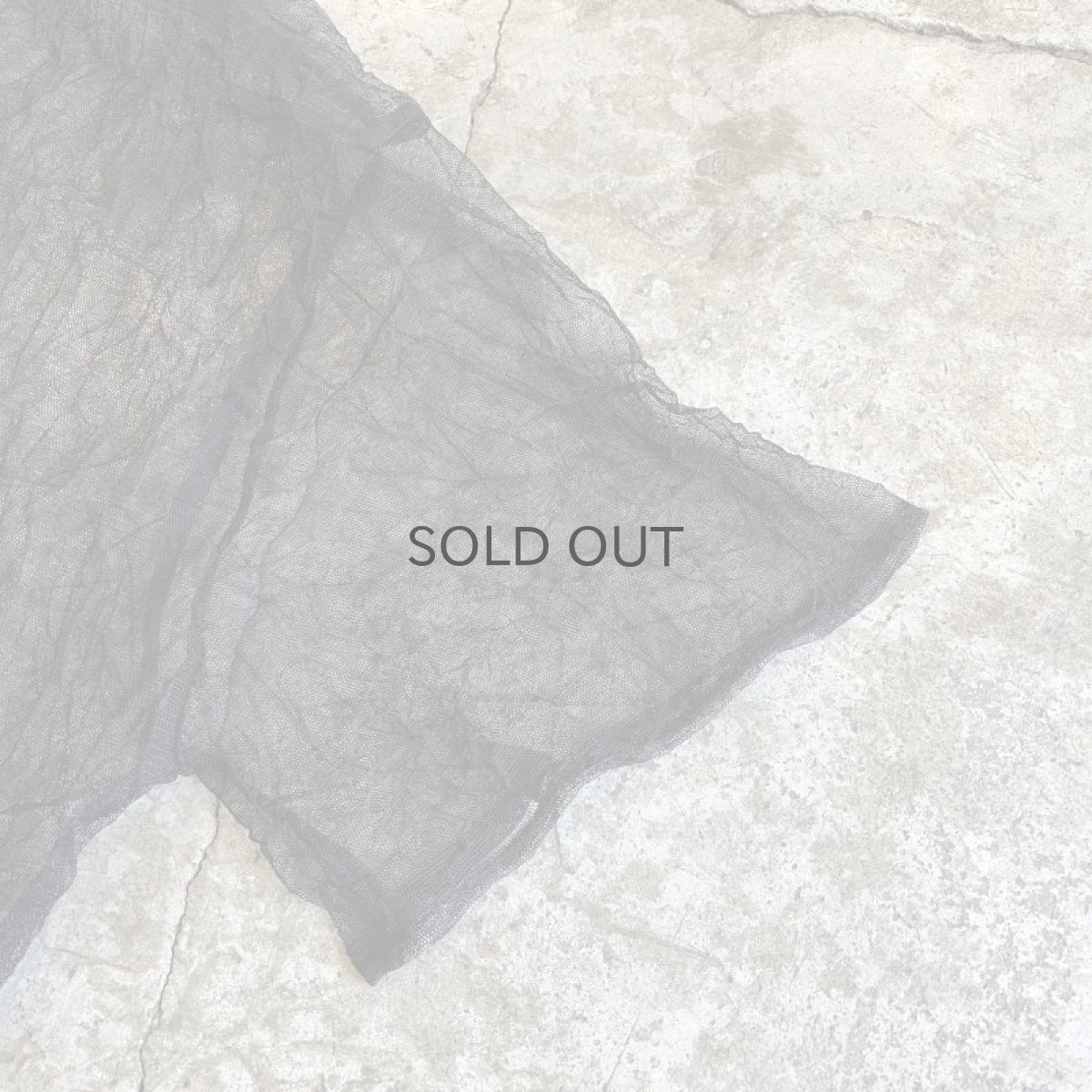 画像6: ALL OVER SHAGGY PATTERN DESIGN TULLE S/S TOPS / Ladies L　 (6)