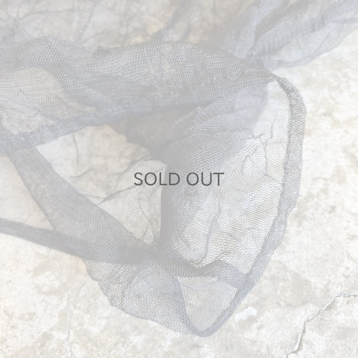 画像5: ALL OVER SHAGGY PATTERN DESIGN TULLE S/S TOPS / Ladies L　 (5)