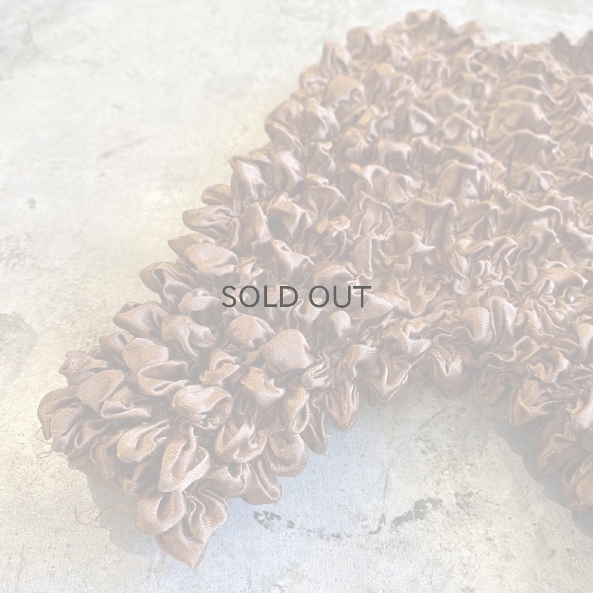 画像5: BROWN COLOR POPCORN DESIGN S/S TOPS / Ladies M~L (5)