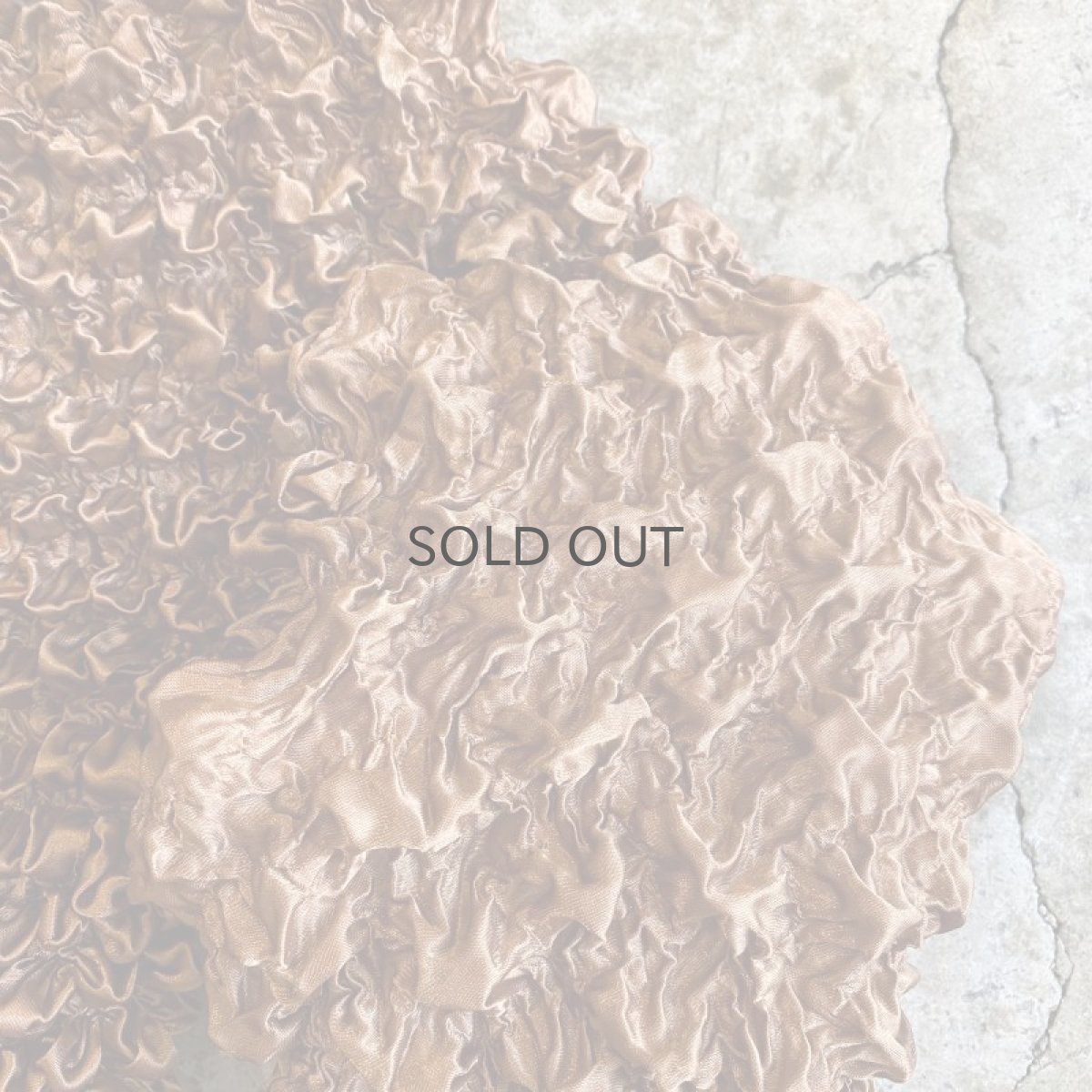 画像8: BROWN COLOR POPCORN DESIGN S/S TOPS / Ladies M~L (8)