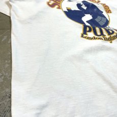 画像5: 80's "SHERLOCK HOLMES PUB" PRINTED S/S TEE / Mens L / MADE IN USA (5)