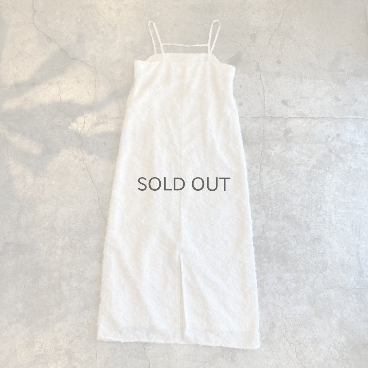 画像2: ALL OVER PATTERN DESIGN CAMISOLE ONE-PIECE / Ladies L (2)