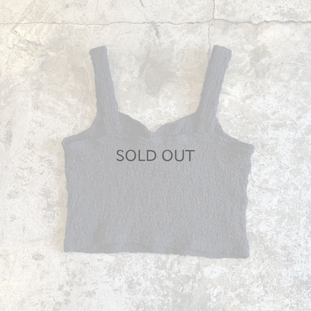 画像2: BLACK COLOR EMBOSS DESIGN BUSTIER / Ladies S~M (2)