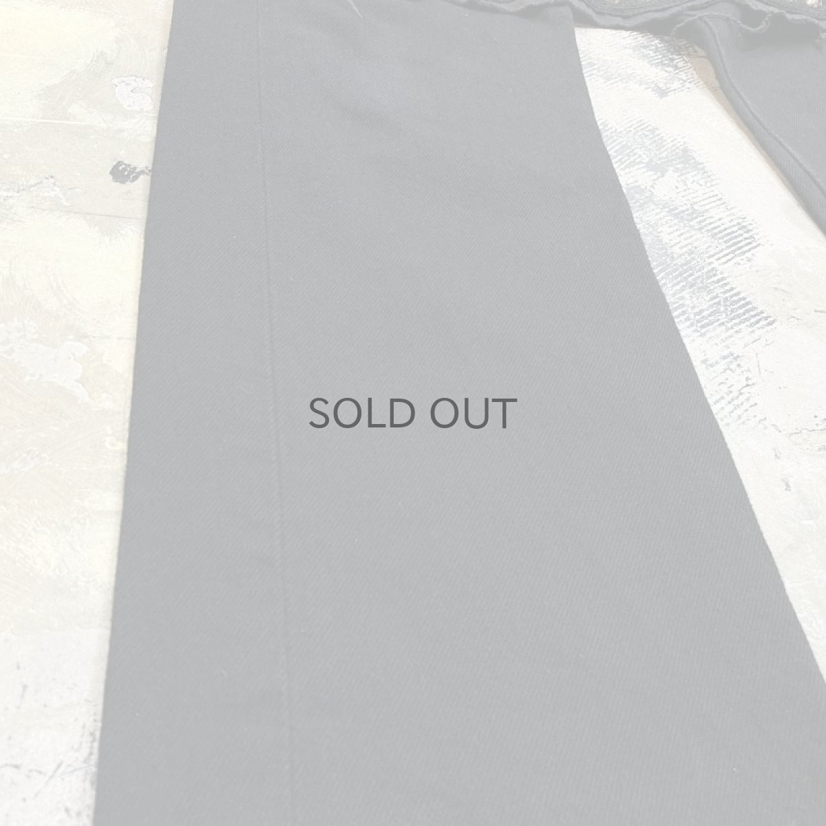 画像8: 【Wiz&Witch】"DIRTY BEAUTIFUL" STUDS WRAP SKIRT DENIM PANTS / W31 (8)