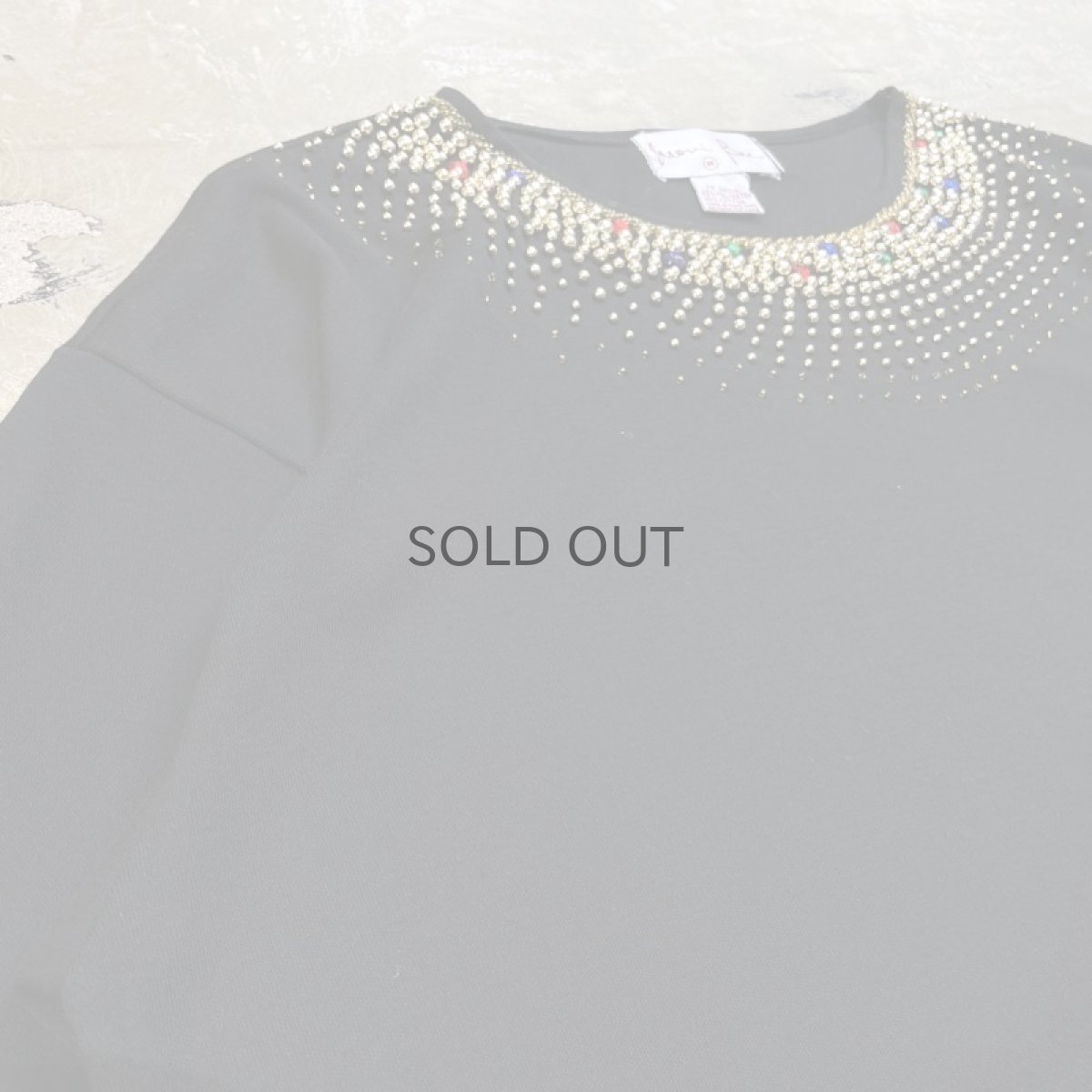 画像3: OLD STUDS DECORATIVE NECK S/S TEE / Mens M (3)