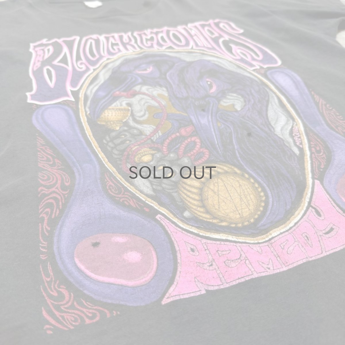 画像5: 90's "BLACK CROWES" REMEDY S/S TEE / Mens L (5)