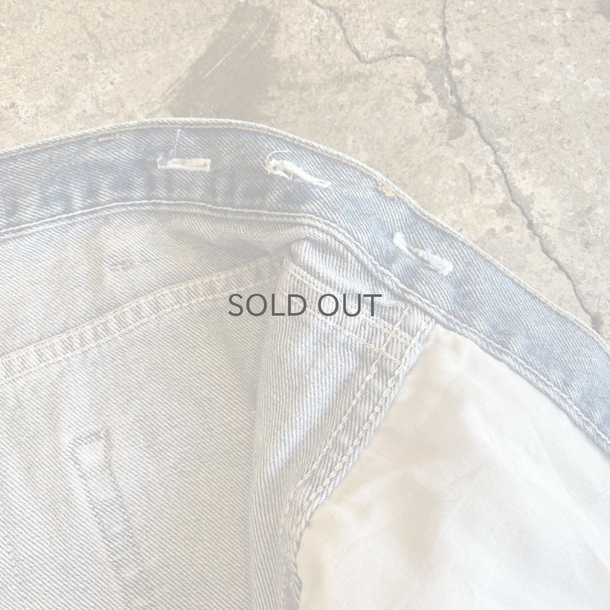 画像7: 【Wiz&Witch】"WEIRD" FUTURE WRAP DENIM PANTS / FREE (7)