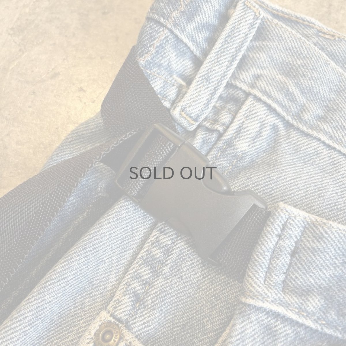 画像8: 【Wiz&Witch】"WEIRD" FUTURE WRAP DENIM PANTS / FREE (8)