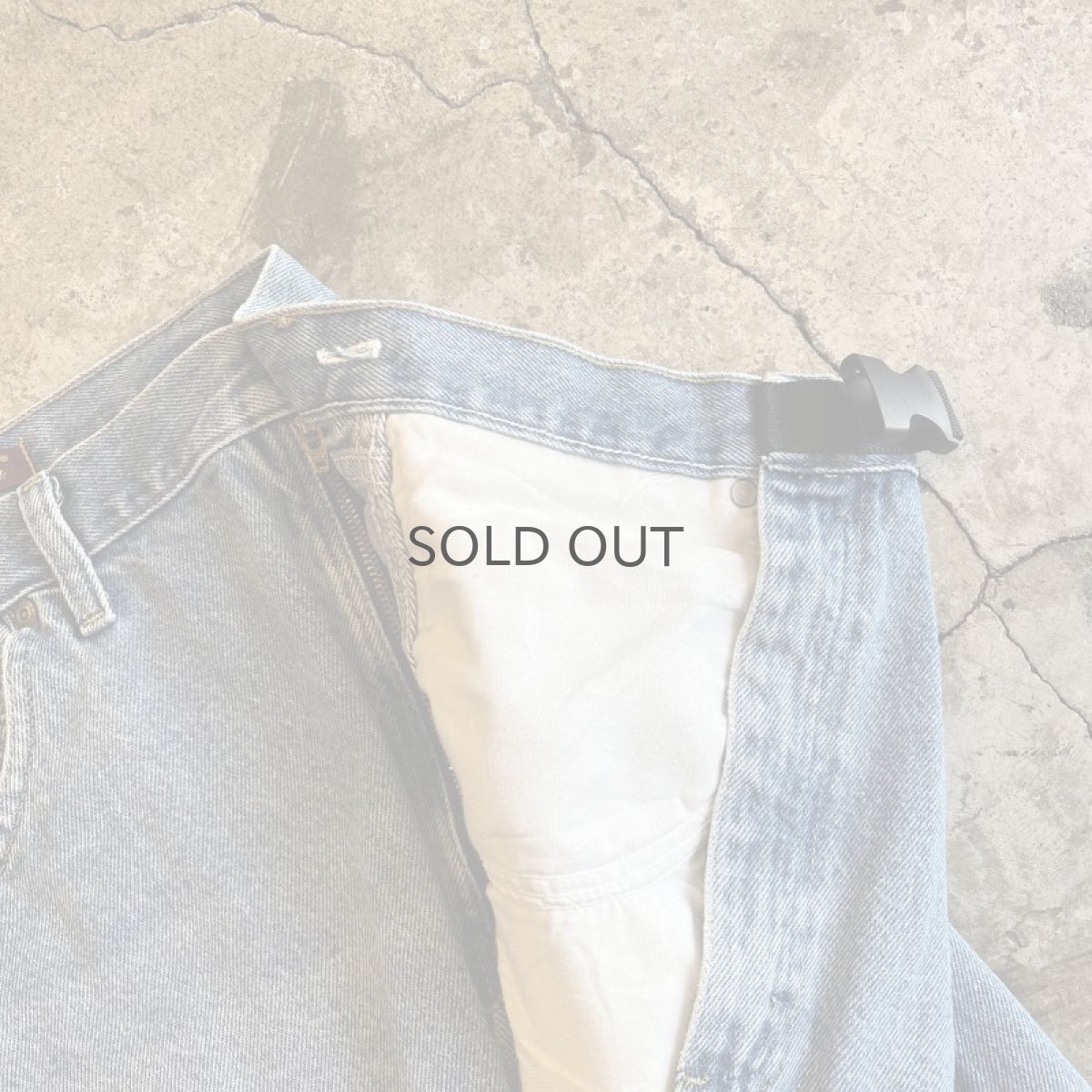 画像6: 【Wiz&Witch】"WEIRD" FUTURE WRAP DENIM PANTS / FREE (6)