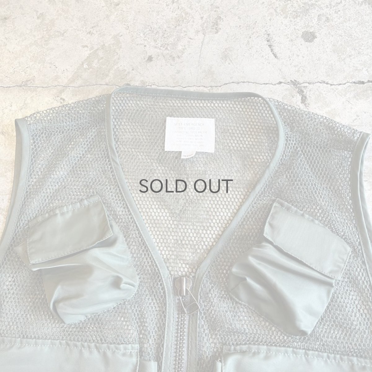 画像6: 6 POCKET DESIGN KHAKI COLOR MESH FISHING VEST / Ladies M (6)