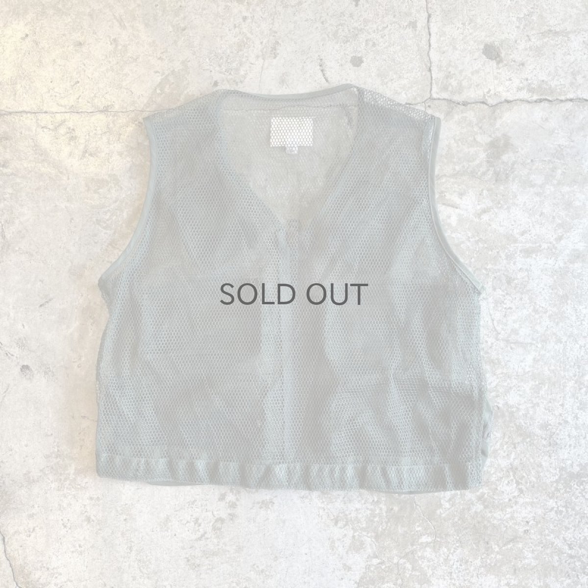 画像2: 6 POCKET DESIGN KHAKI COLOR MESH FISHING VEST / Ladies M (2)