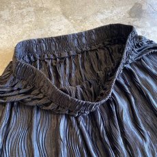 画像10: WAVE PLEATED DESIGN WIDE PANTS / W27~W33 (10)