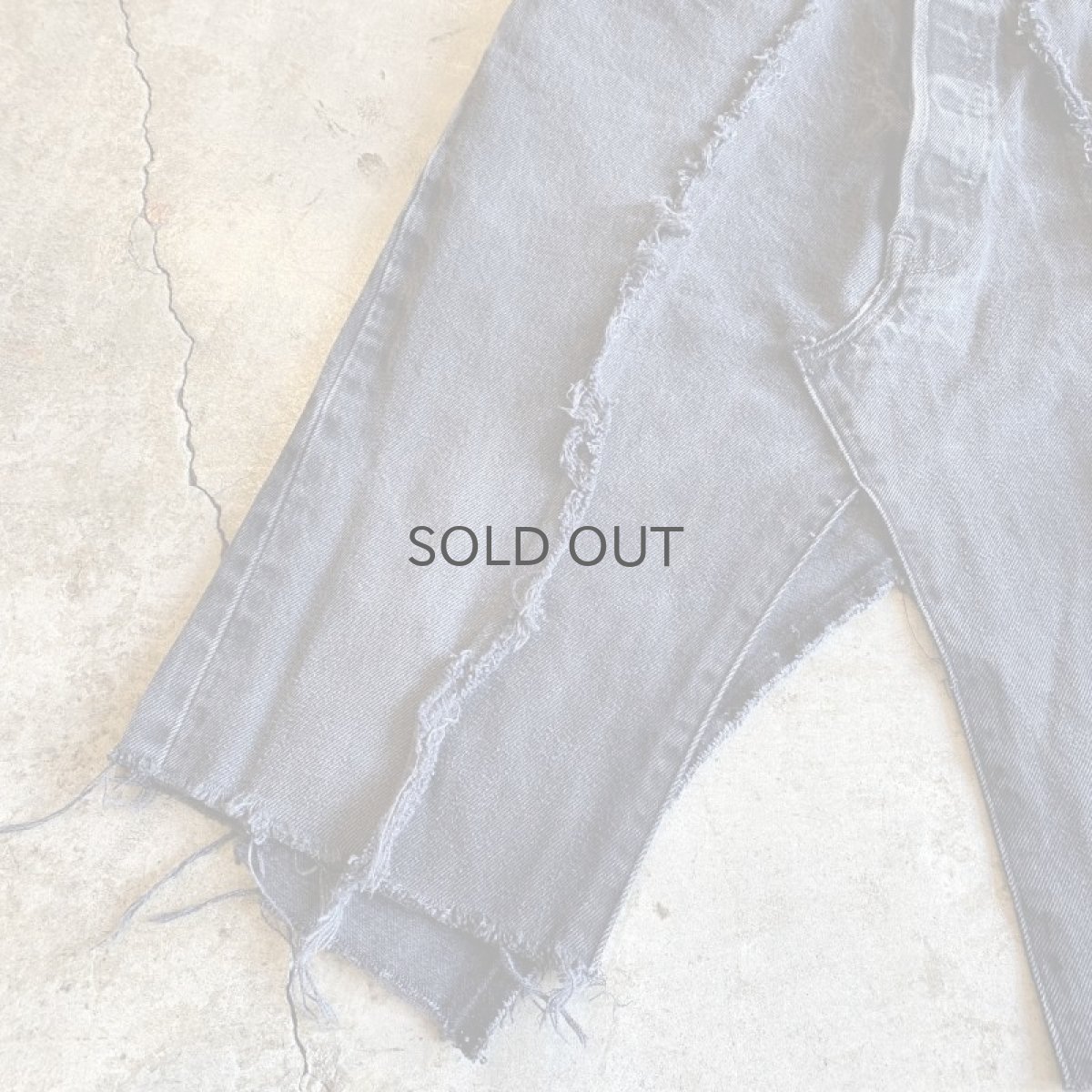 画像6: 【Wiz&Witch】"UNITED" TWINS DENIM SKIRT / W28  (6)