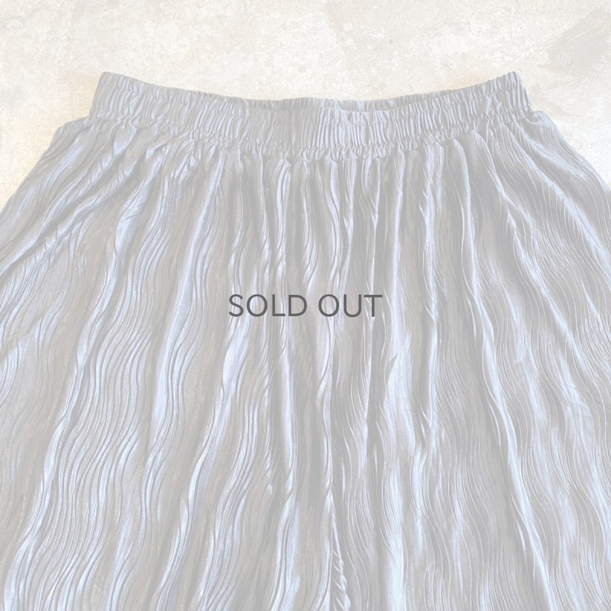 画像6: WAVE PLEATED DESIGN WIDE PANTS / W27~W33 (6)