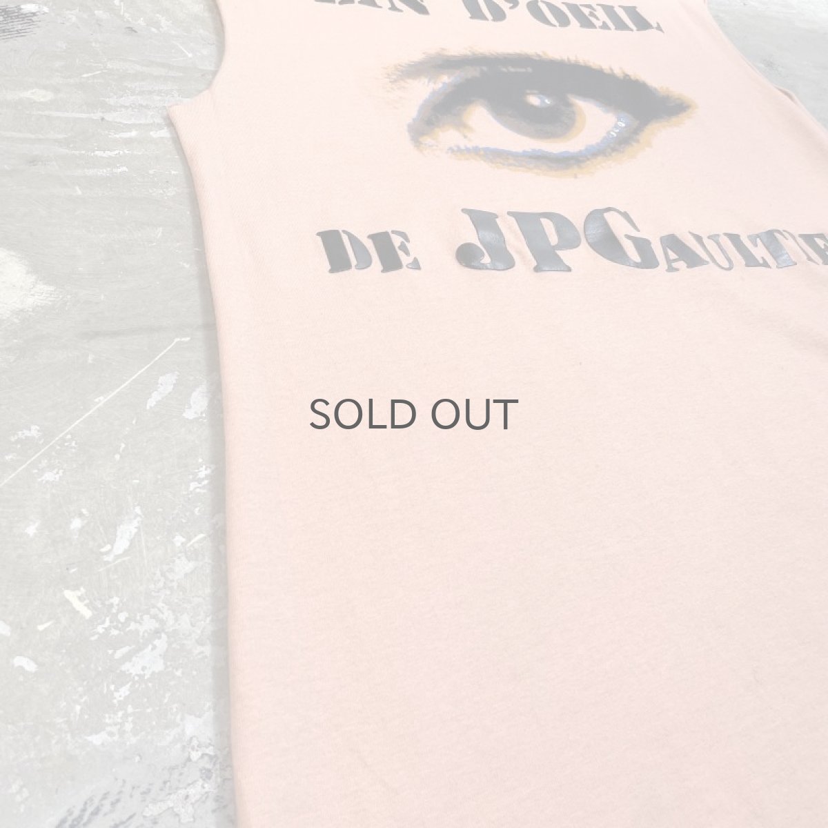 画像5: 【JEAN PAUL GAULTIER】EYE FRONT PRINTED N/S TEE / Mens M (5)