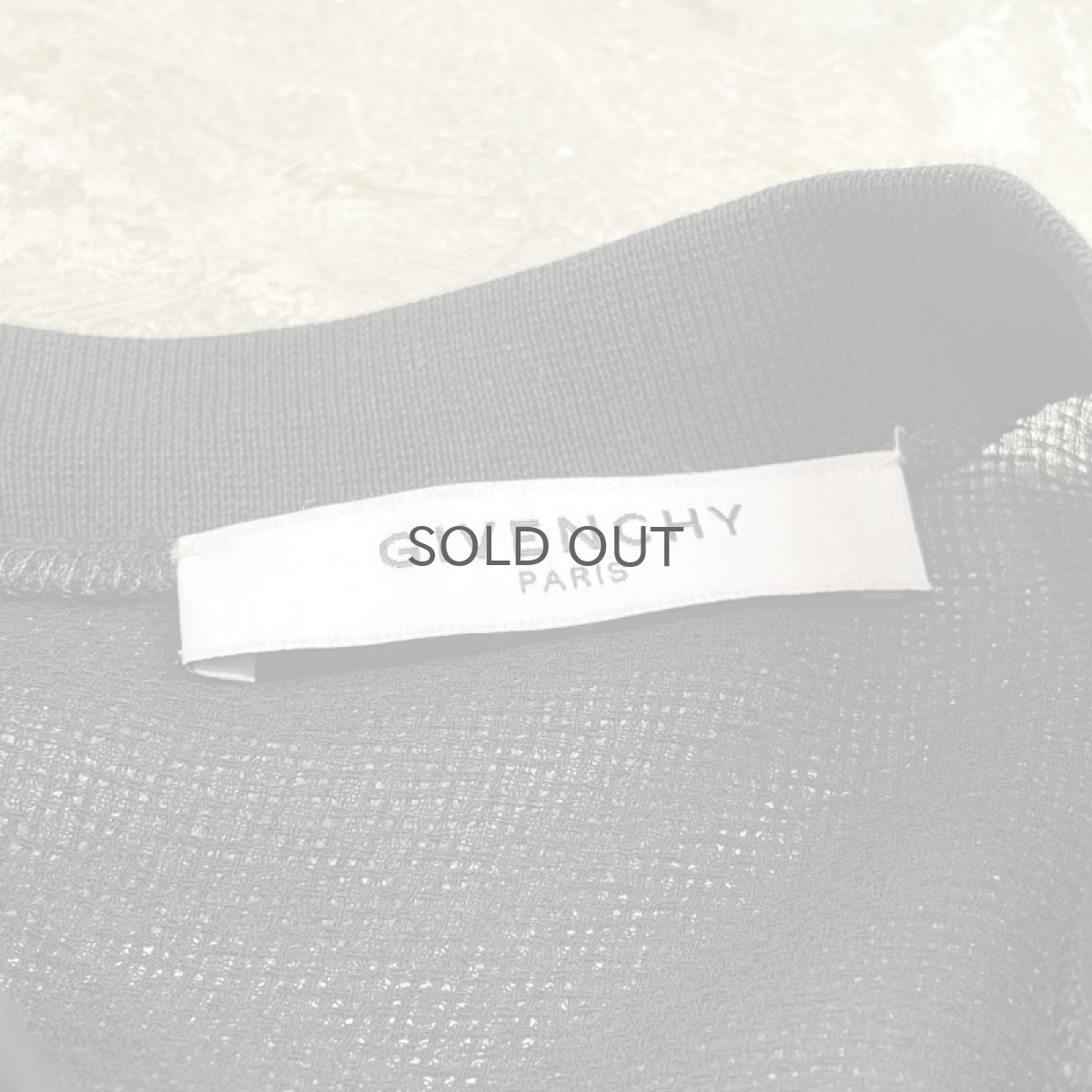 画像10: 【GIVENCHY】FRONT DESIGN POCKET MESH S/S TEE / Mens L (10)