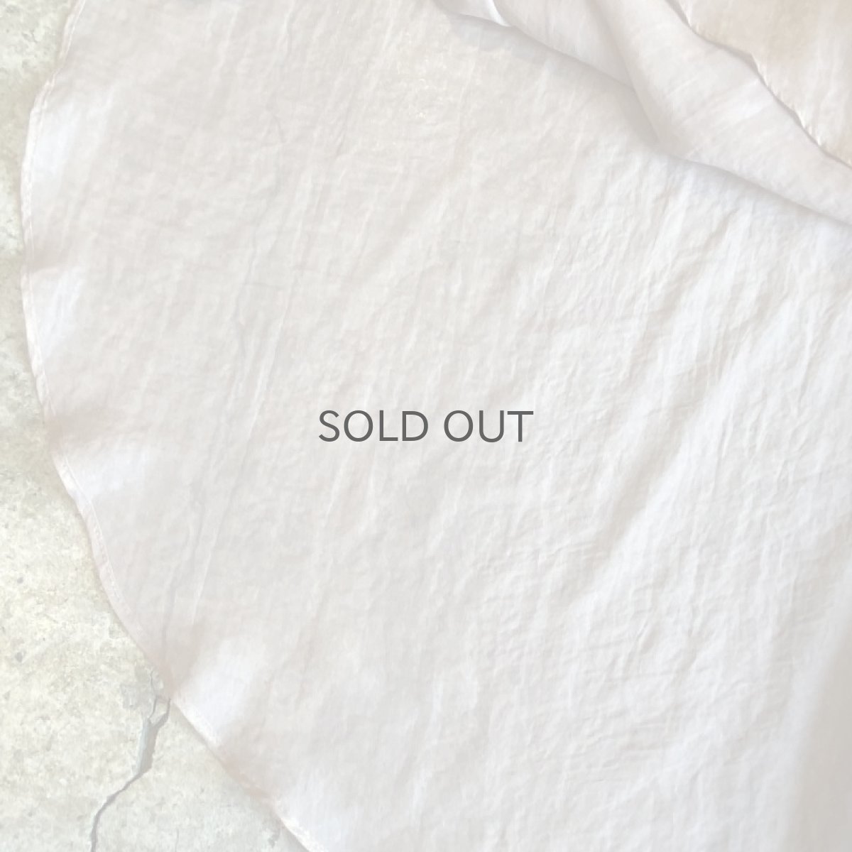 画像10: COLOR LUSTER ASYMMETRY DESIGN FLARE SHEER SKIRT / W23~W27 (10)