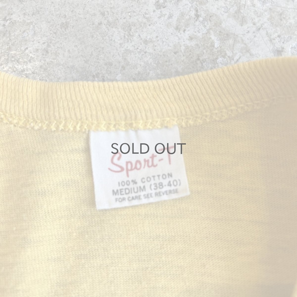 画像11: 70's BOTH SIDES NUMBERING PRINTED DESIGN COLOR S/S TEE / Ladies M(38~40) (11)