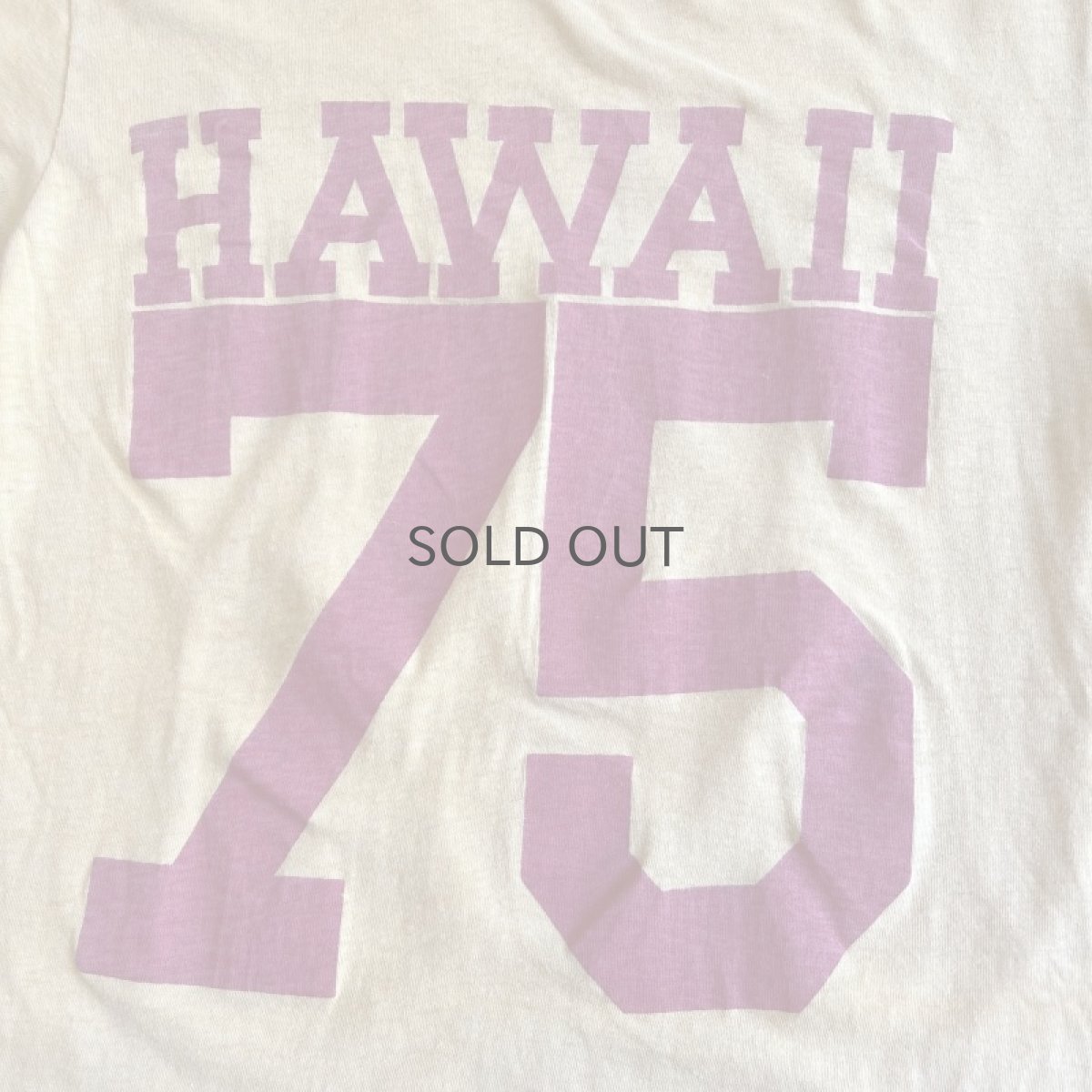 画像9: 70's BOTH SIDES NUMBERING PRINTED DESIGN COLOR S/S TEE / Ladies M(38~40) (9)