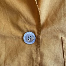 画像10: ORANGE COLOR DOUBLE POCKET DESIGN OVER JACKET / Ladies L (10)