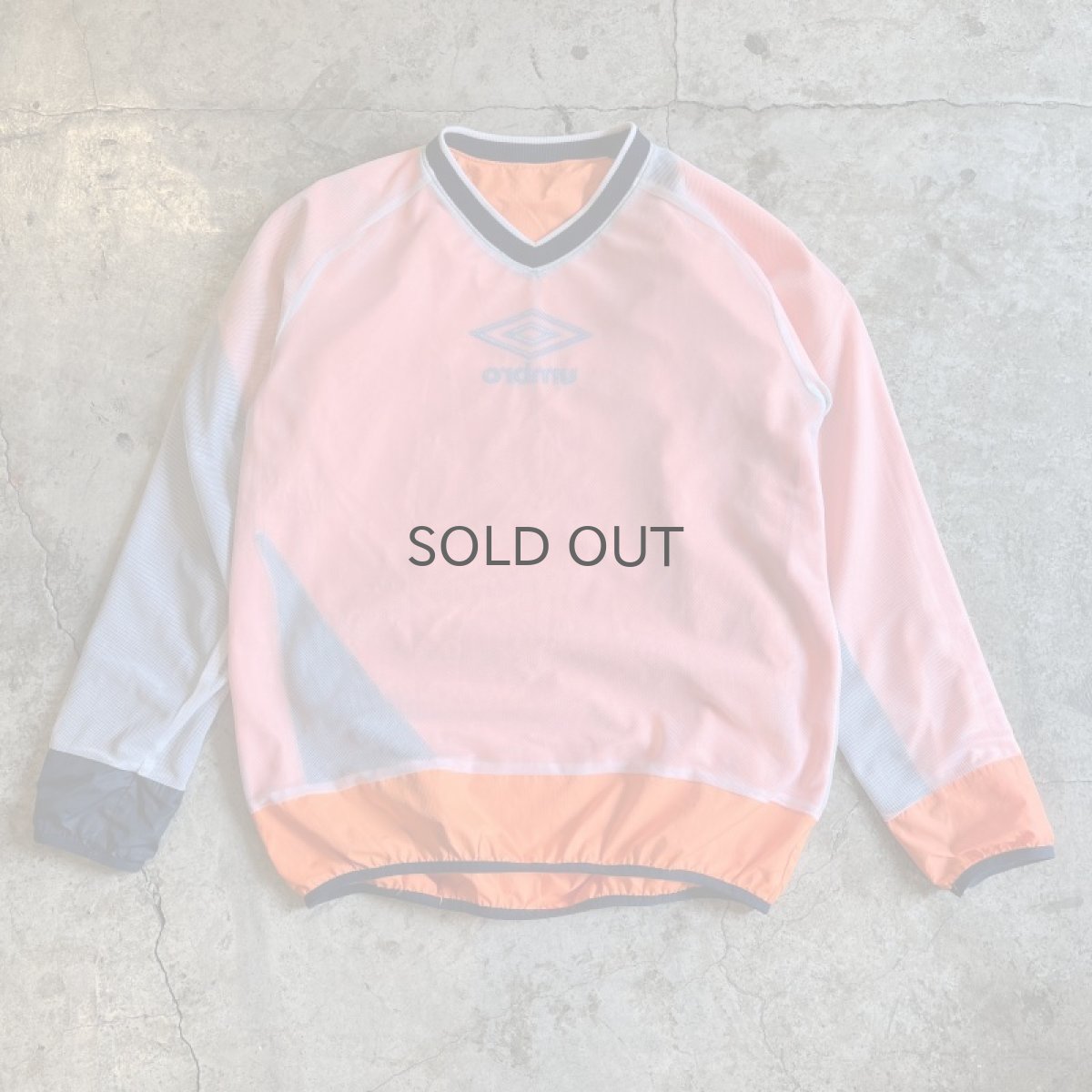 画像3:  【UMBRO】BI COLOR FRONT EMBROIDERY DESIGN L/S GAME TOPS / Ladies L  (3)