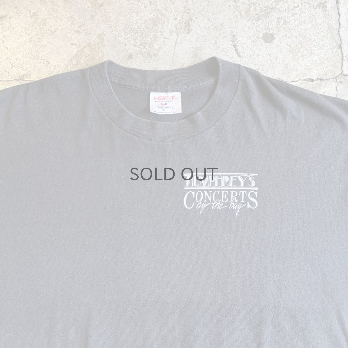 画像7: BLACK COLOR BOTH SIDES LOGO PRINTED DESIGN L/S TOPS / Ladies L (XL) / MADE IN USA (7)