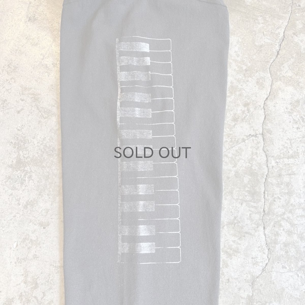 画像9: BLACK COLOR BOTH SIDES LOGO PRINTED DESIGN L/S TOPS / Ladies L (XL) / MADE IN USA (9)