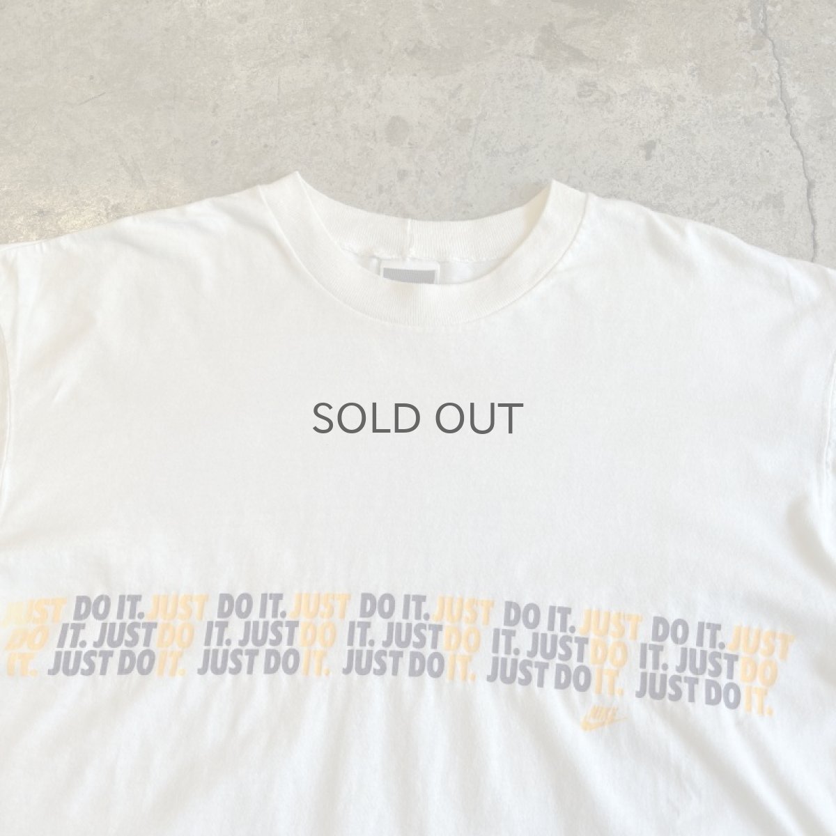 画像6: OLD 【NIKE】COLOR LOGO LINE DESIGN L/S TOPS / Ladies L(M) / MADE IN USA (6)