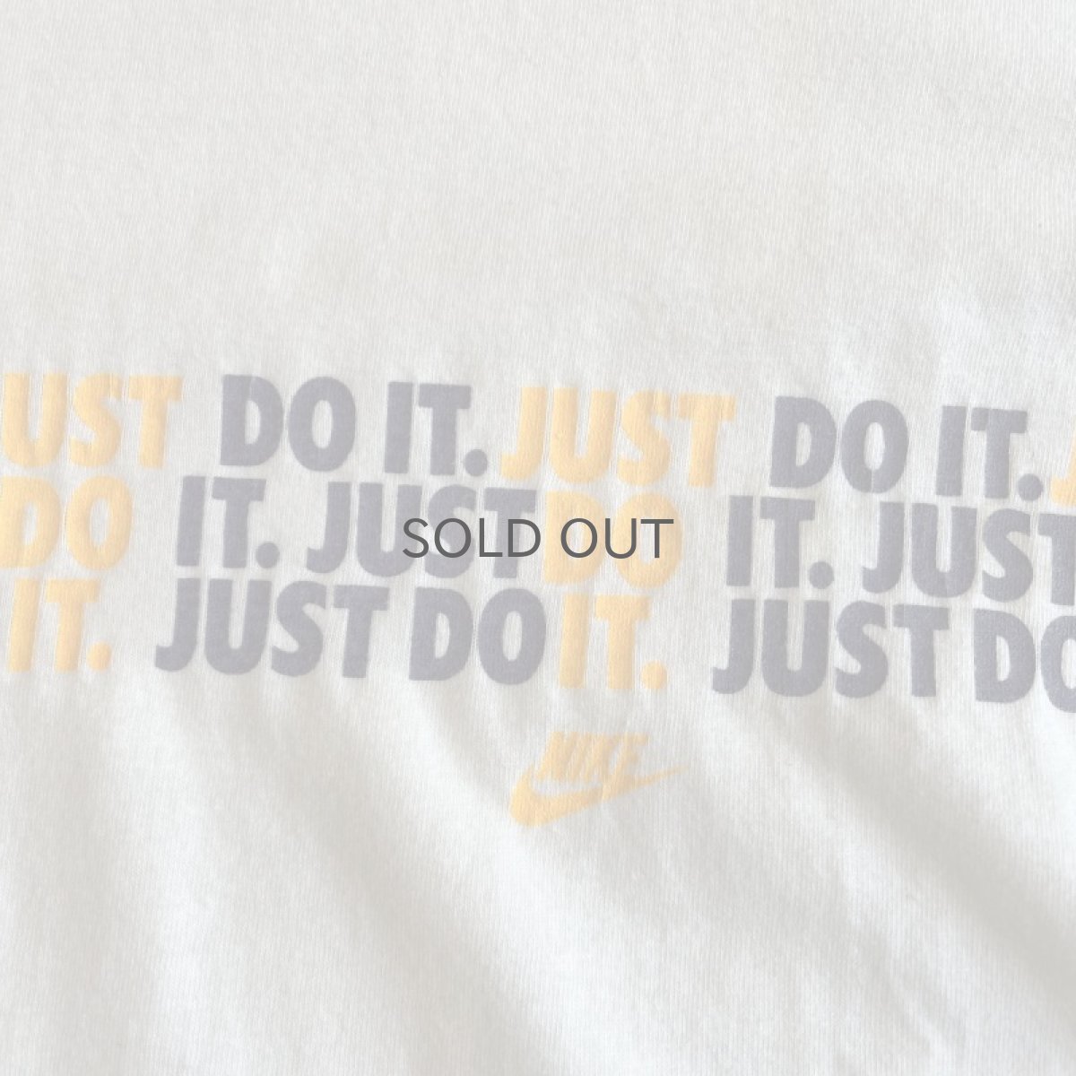 画像9: OLD 【NIKE】COLOR LOGO LINE DESIGN L/S TOPS / Ladies L(M) / MADE IN USA (9)