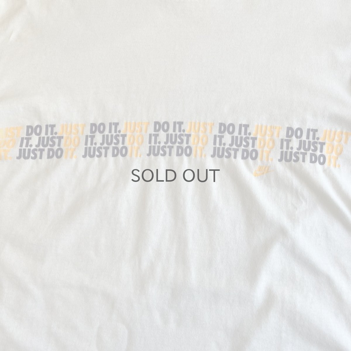 画像8: OLD 【NIKE】COLOR LOGO LINE DESIGN L/S TOPS / Ladies L(M) / MADE IN USA (8)