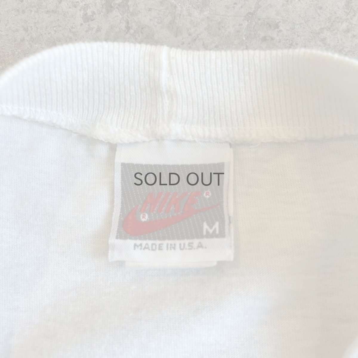 画像10: OLD 【NIKE】COLOR LOGO LINE DESIGN L/S TOPS / Ladies L(M) / MADE IN USA (10)