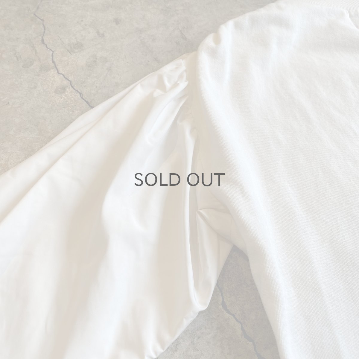 画像9: 【ARNOLD PALMER】WHITE COLOR SLEEVE DESIGN SWEAT / Ladies M  (9)
