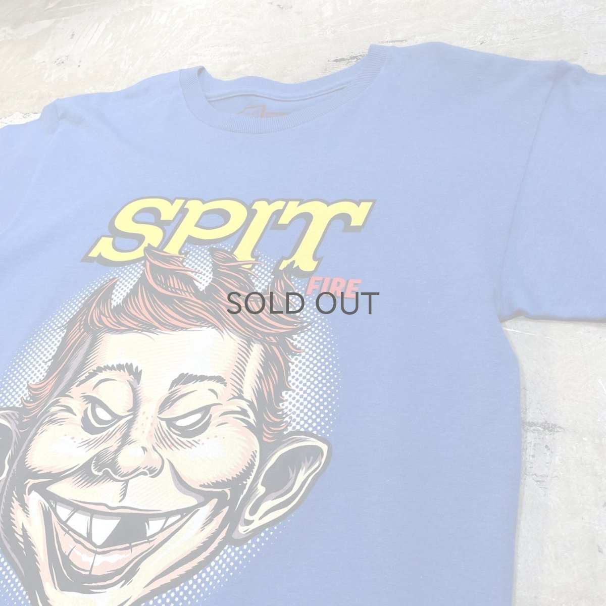 画像4: "SPITFIRE" FACE FRONT PRINTED S/S TEE / Mens S(M) (4)