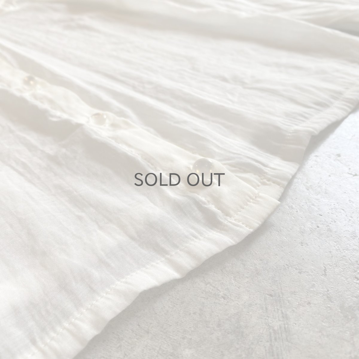 画像10: DESIGN COLLAR SHEER L/S BLOUSE / Ladies M (10)