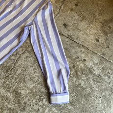 画像7: PALE TONE STRIPE PATTERN DESIGN L/S SHIRT / Ladies M(12) (7)