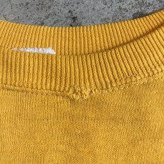 画像11: OLD FRONT LOGO PRINTED DESIGN COLOR L/S SWEAT / Ladies M / MADE IN USA (11)