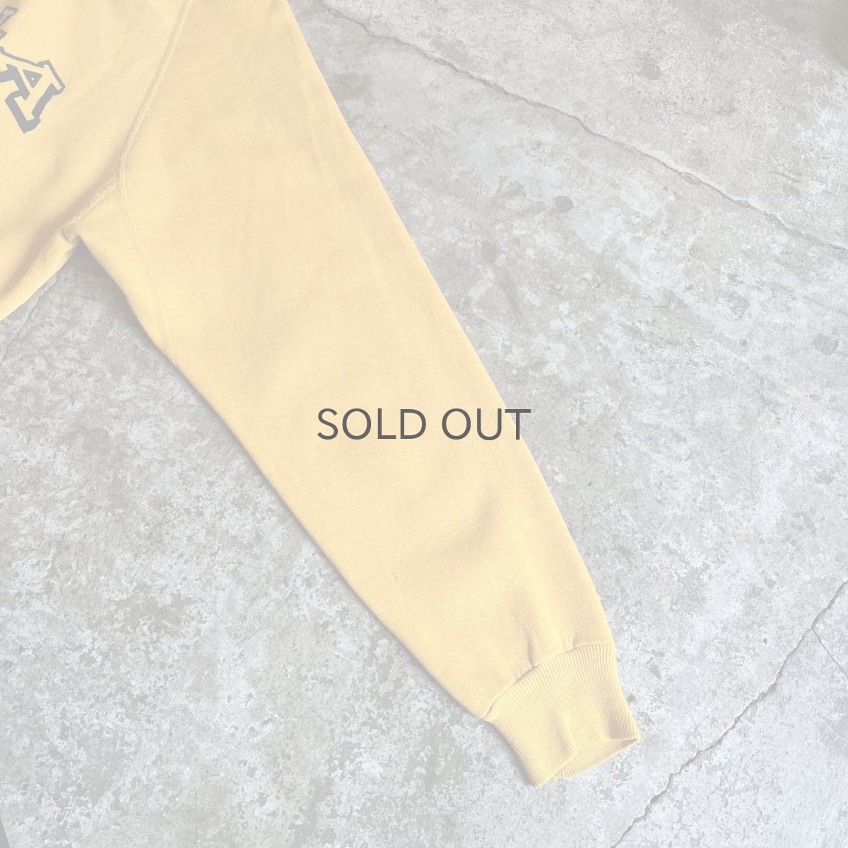 画像7: OLD FRONT LOGO PRINTED DESIGN COLOR L/S SWEAT / Ladies M / MADE IN USA (7)