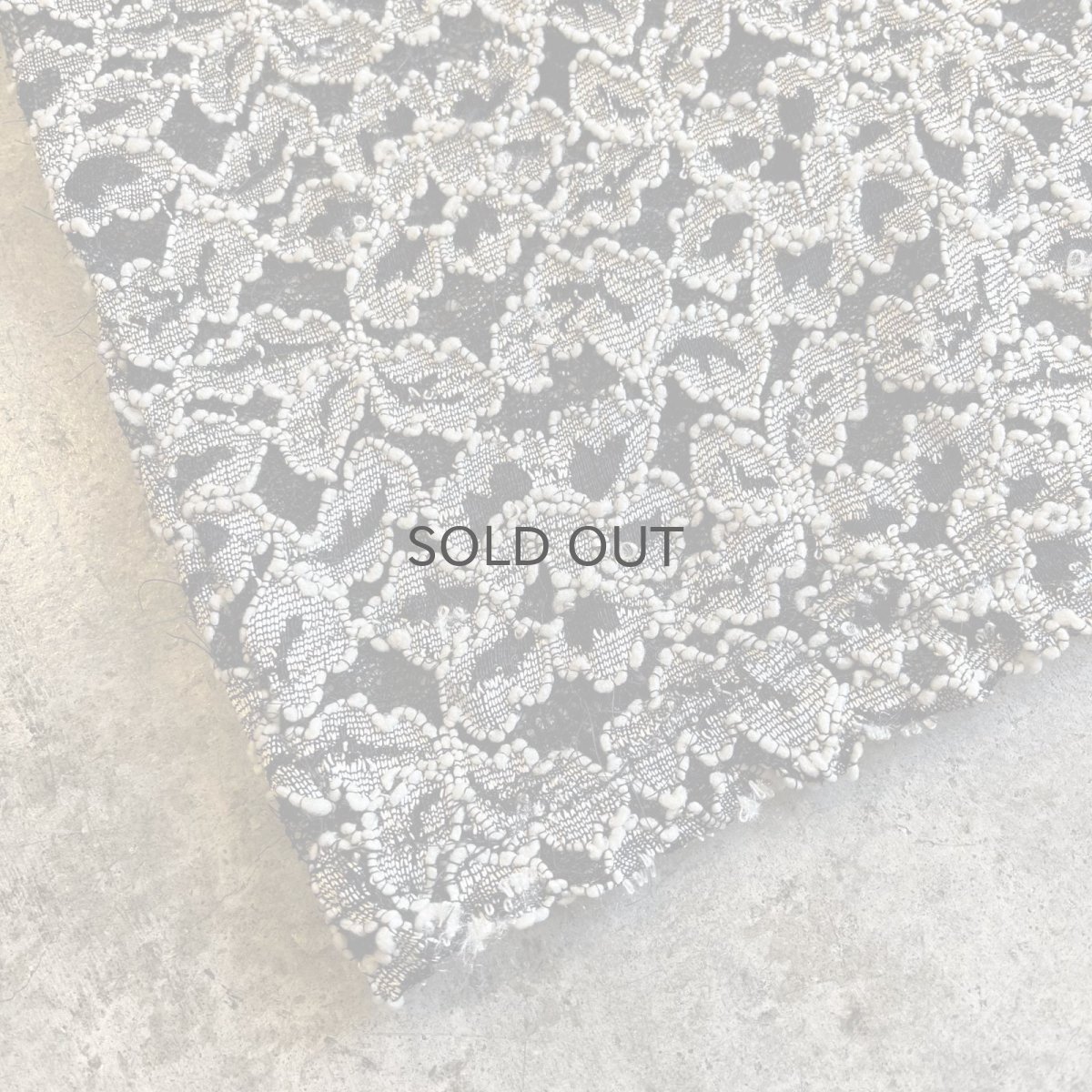 画像3: ALL OVER FLOWER EMBROIDERY DESIGN TULLE L/S SHIRT / Ladies M (3)