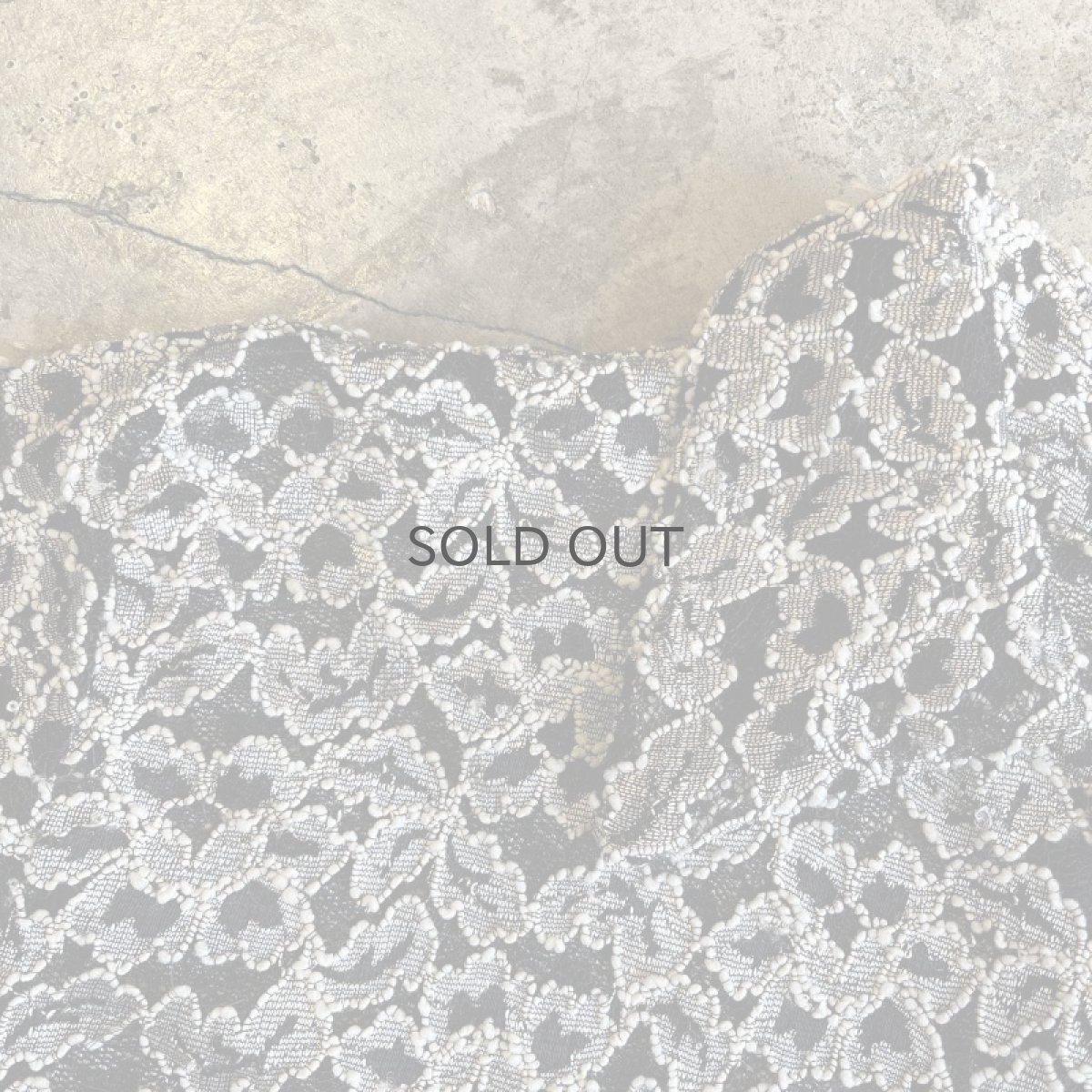 画像9: ALL OVER FLOWER EMBROIDERY DESIGN TULLE L/S SHIRT / Ladies M (9)