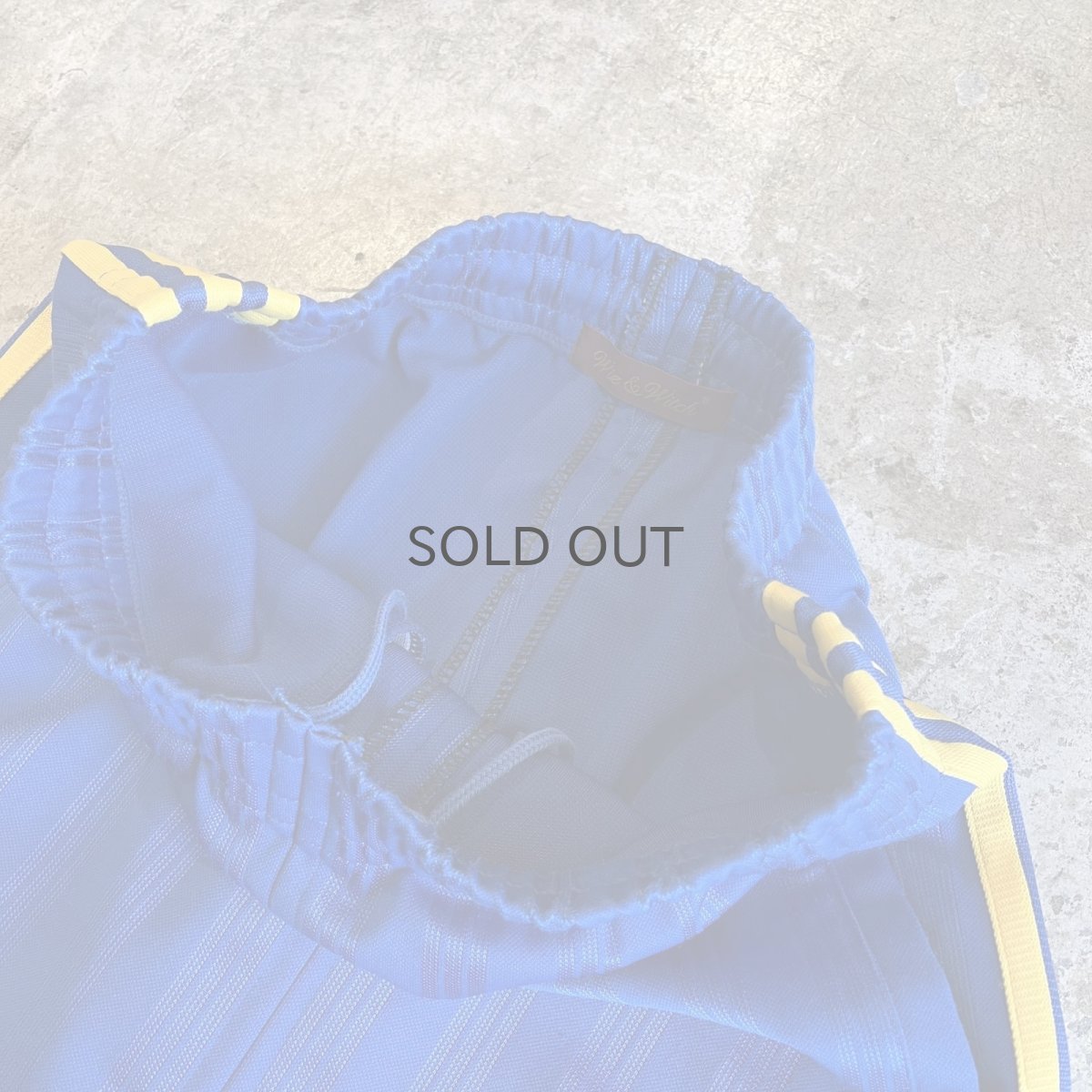 画像8: 【Wiz&Witch】"UNITED" SPORTY BACK SLIT LONG SKIRT / OS (8)