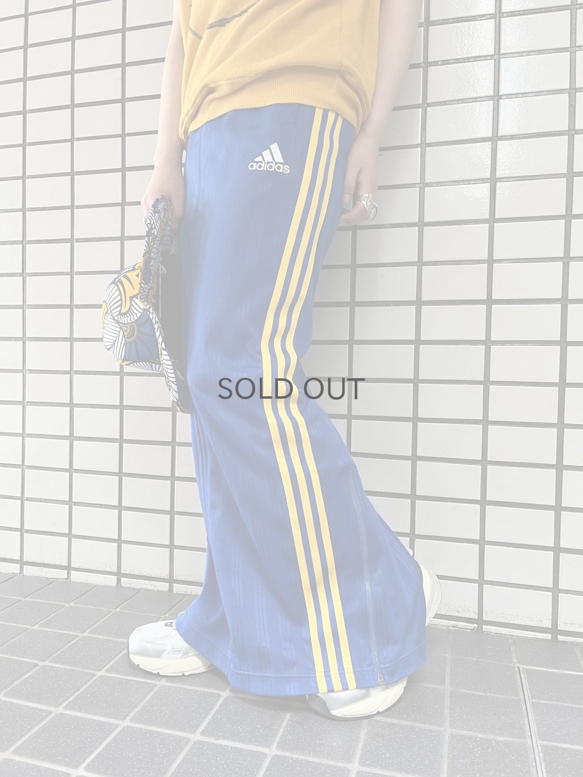 画像15: 【Wiz&Witch】"UNITED" SPORTY BACK SLIT LONG SKIRT / OS (15)