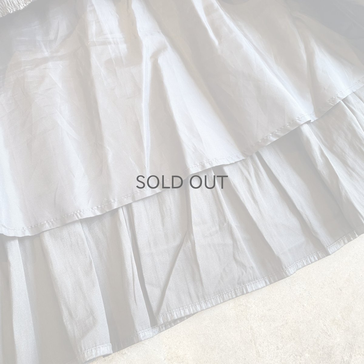 画像9: SHINY BLACK COLOR DESIGN TIERED VOLUME SKIRT / W26~W35 (9)