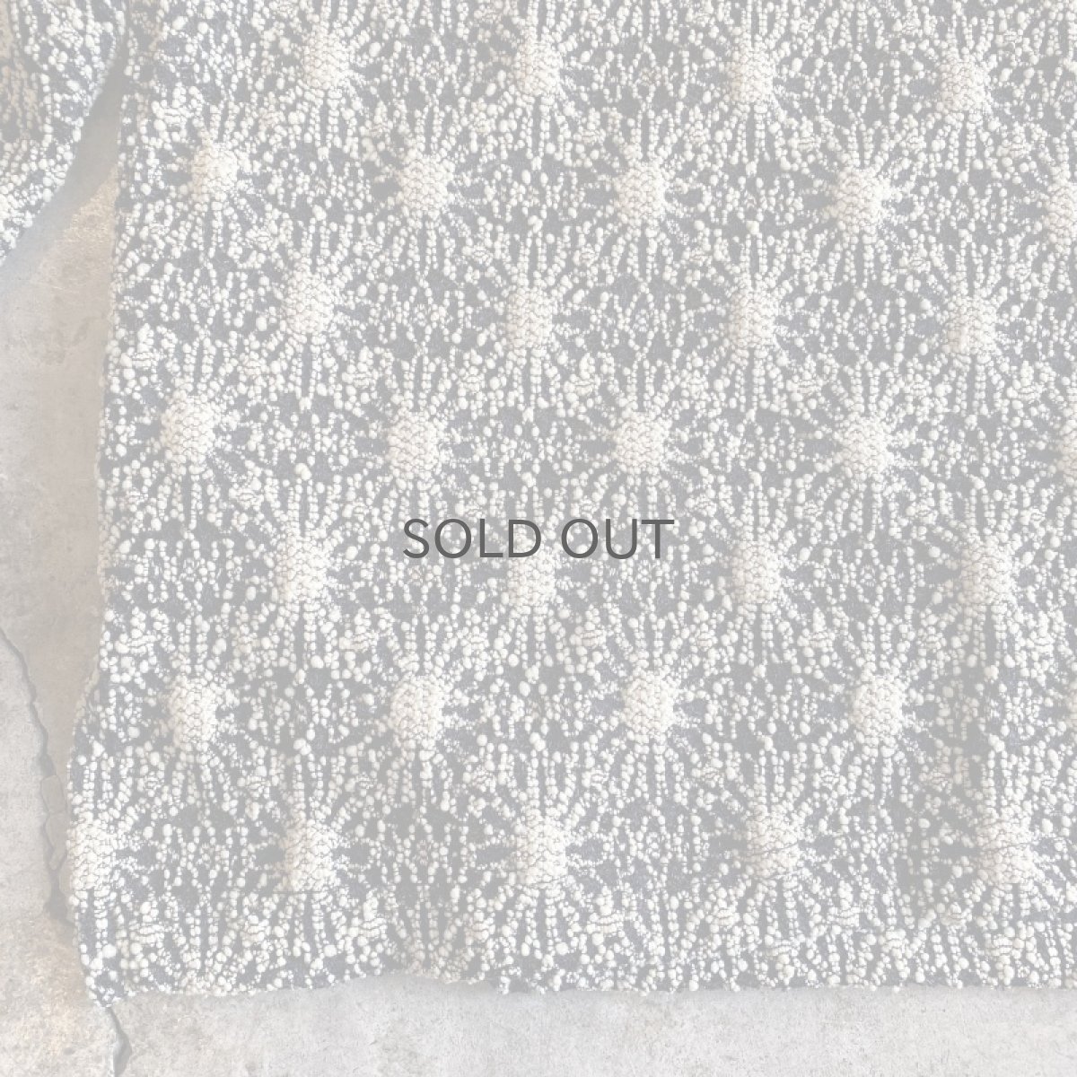 画像6: LACE DESIGN FLORAL PATTERN L/S TOPS / Ladies M (6)