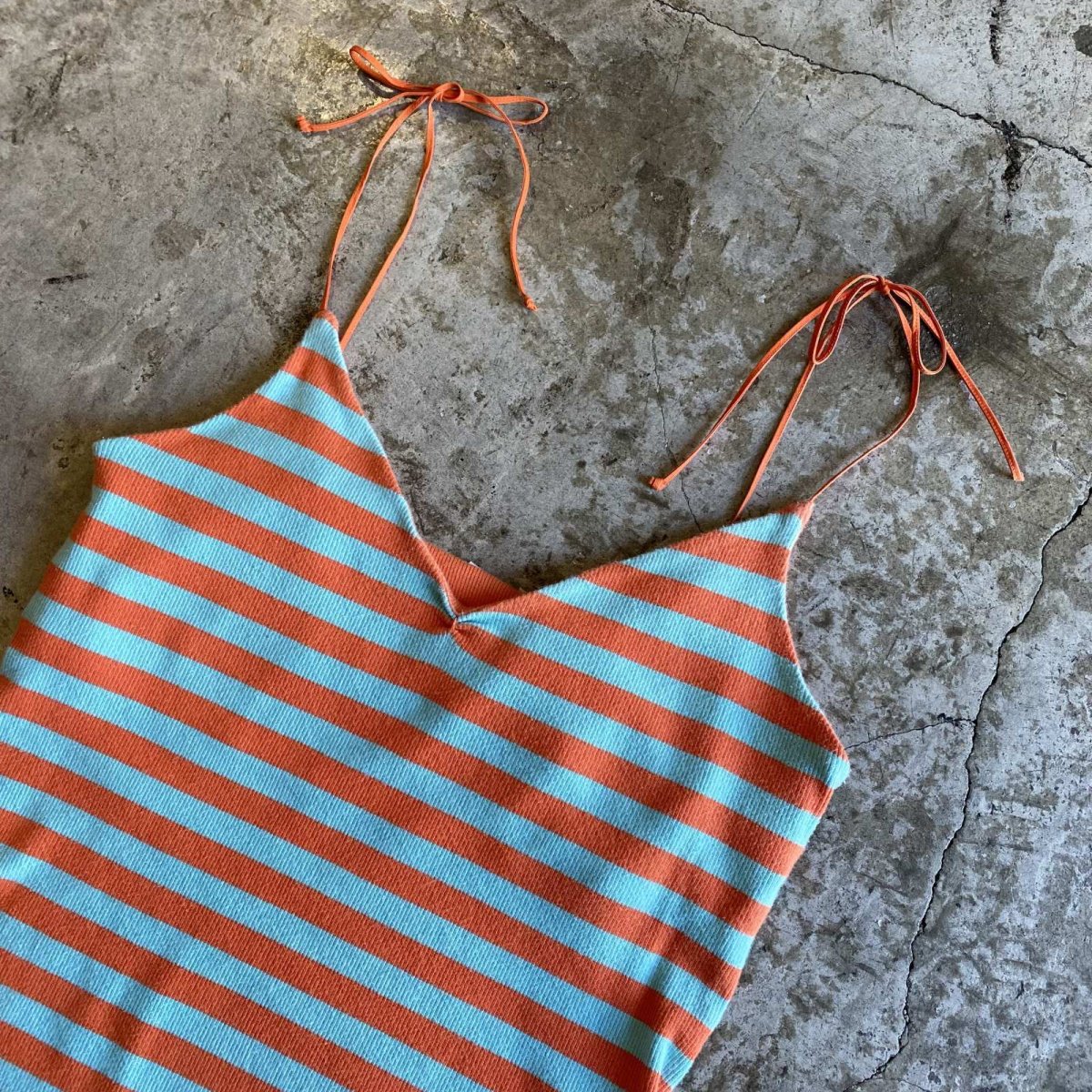 画像3: COLOR BORDER DESIGN CAMISOLE / Ladies M (3)