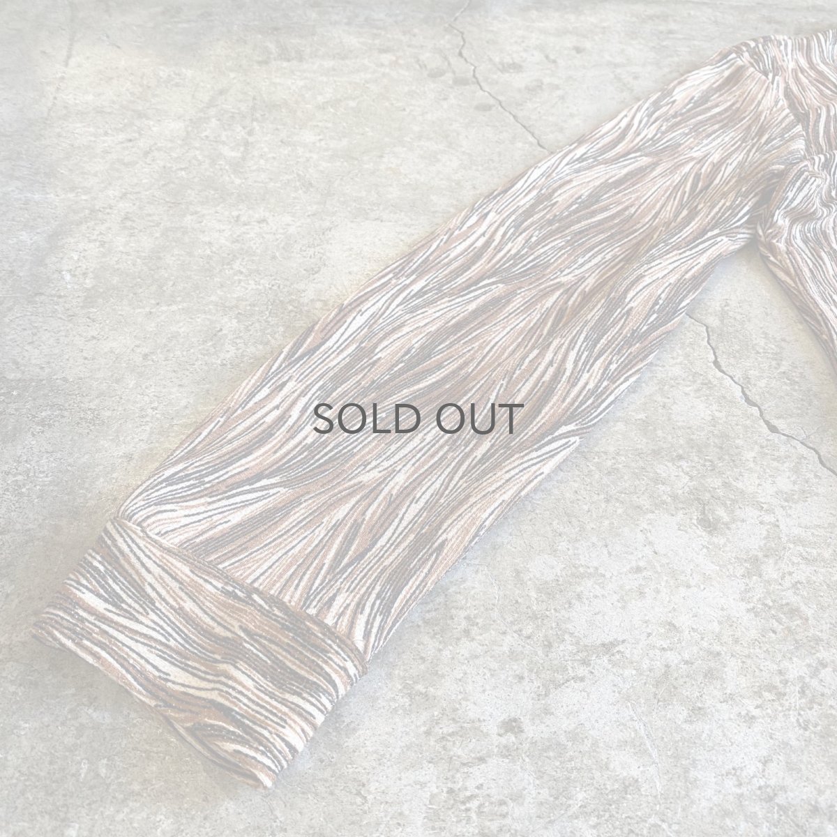 画像6: ART ALL OVER PATTERN ALL DESIGN SHIRT / Ladies L(M) (6)