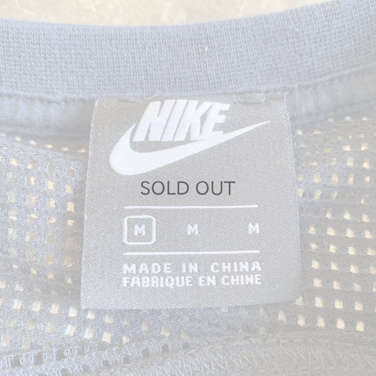 画像11: 【NIKE】POINT LOGO MESH DESIGN S/S TOPS / Ladies M (11)