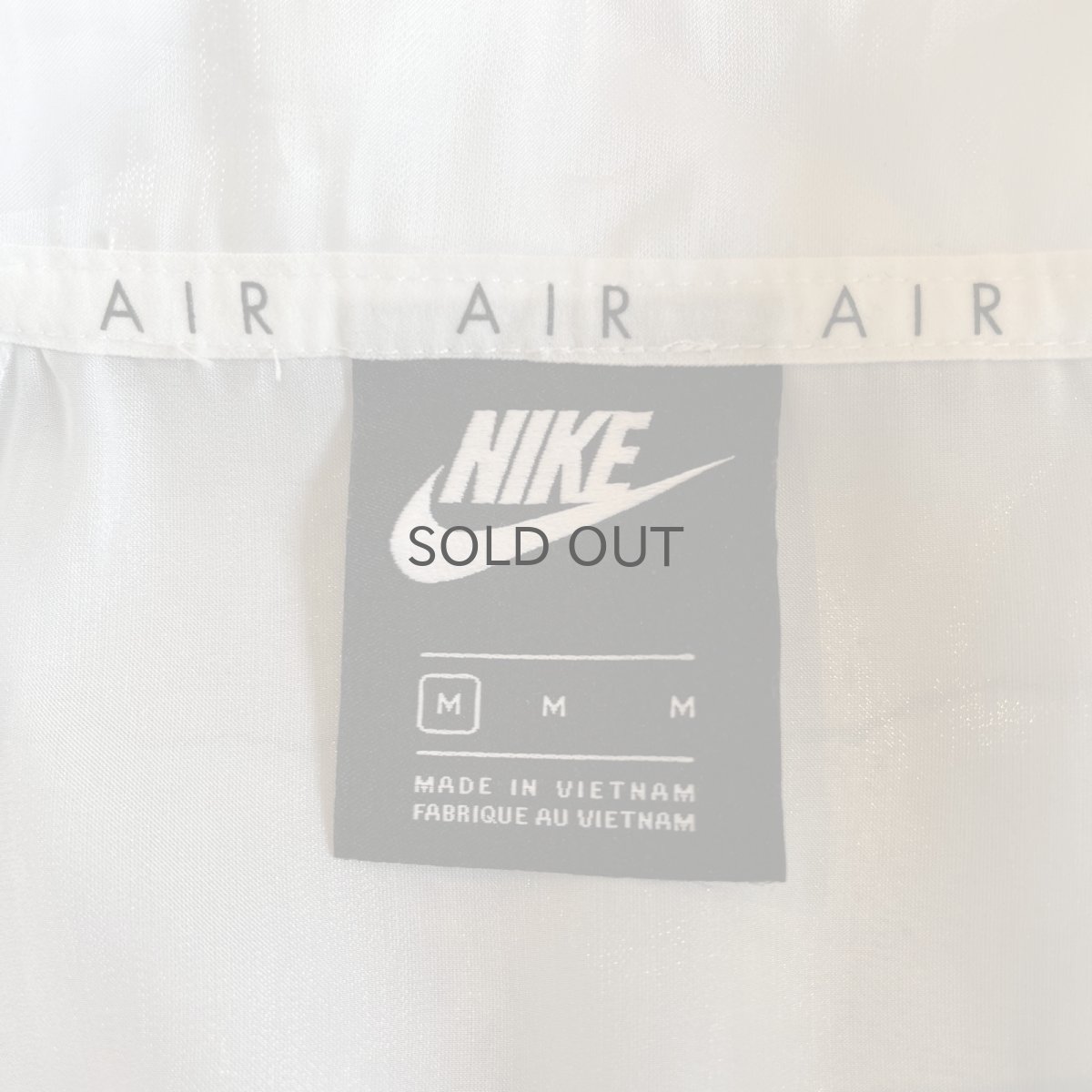 画像10: 【NIKE】WHITE LUSTER COLOR SHEER DESIGN ZIP UP JACKET / Ladies M (10)