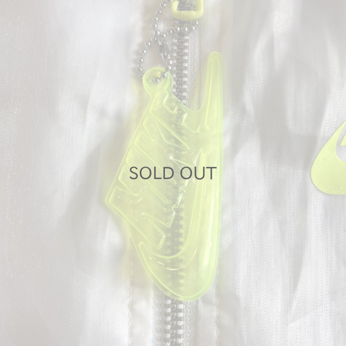 画像9: 【NIKE】WHITE LUSTER COLOR SHEER DESIGN ZIP UP JACKET / Ladies M (9)