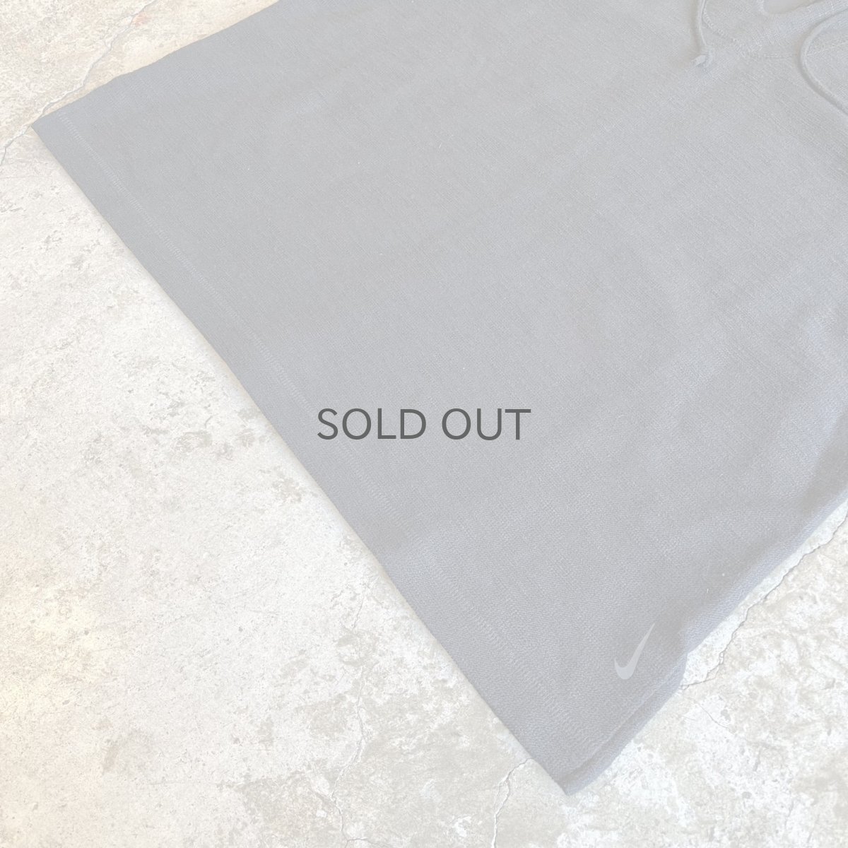 画像4: 【NIKE】BLACK COLOR V NECK DESIGN SWEAT HOODIE / Ladies L(M) (4)