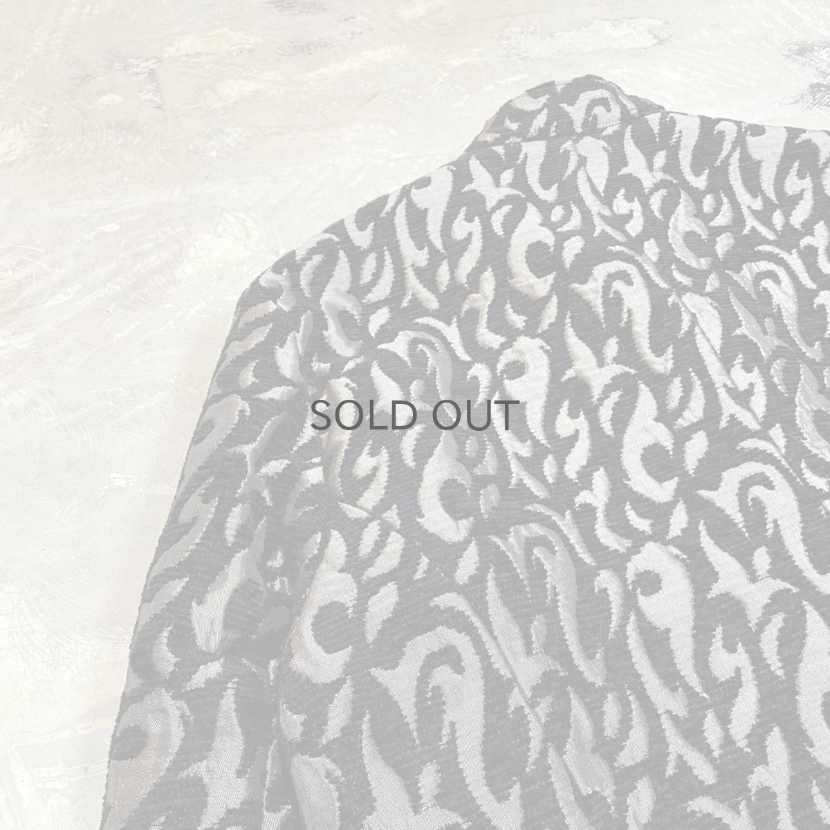 画像9: 【GIVENCHY】ALL OVER PATTERN JACQUARD STAND COLLAR JACKET / Mens S (9)